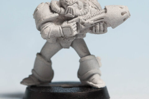 Space Marine Death Eagle with Plasma Gun