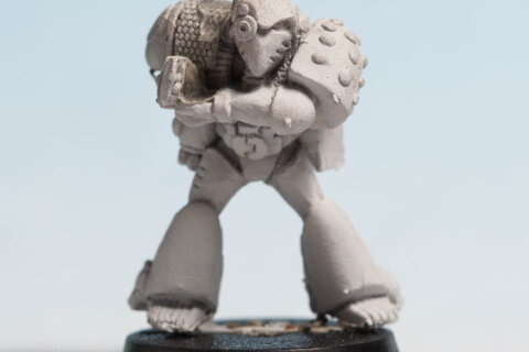 Space Marine Gunner 1