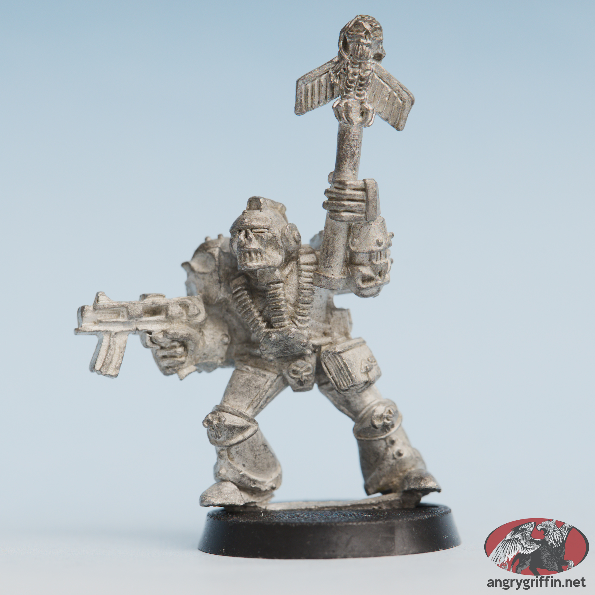 Chaplain with Crozius and Bolter