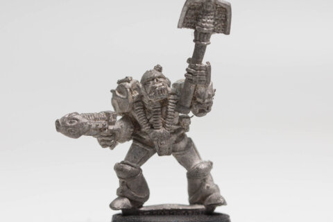 Chaplain with Plasma Pistol