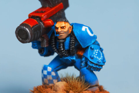 Space Marine Gunner 4