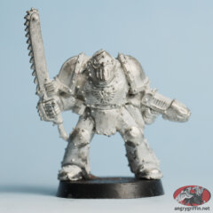 Space Marine in Mark 3 Iron Armour 1