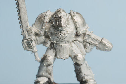 Space Marine in Mark 3 Iron Armour 1