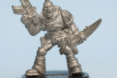 Space Marine Scout With Bolt Pistol and Combat Knife 2