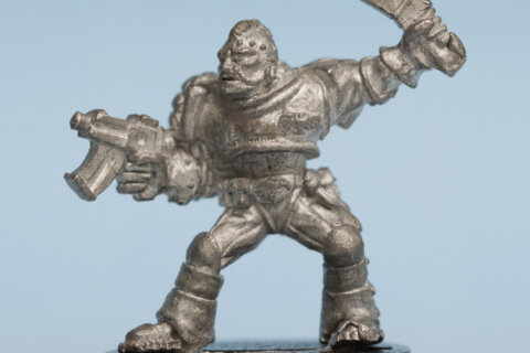Space Marine Scout With Bolt Pistol and Combat Knife 1