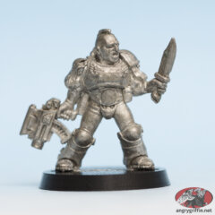 Space Marine Scout With Bolt Pistol and Combat Knife 5