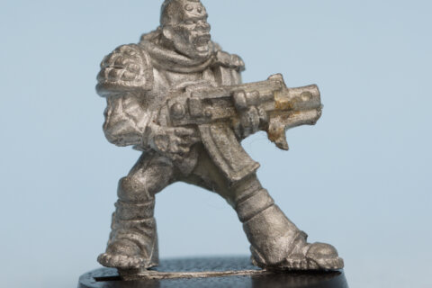 Space Marine Scout With Bolter 1