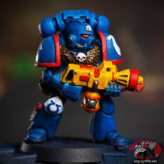 Space Marine with Flamer (2nd. Ed.)