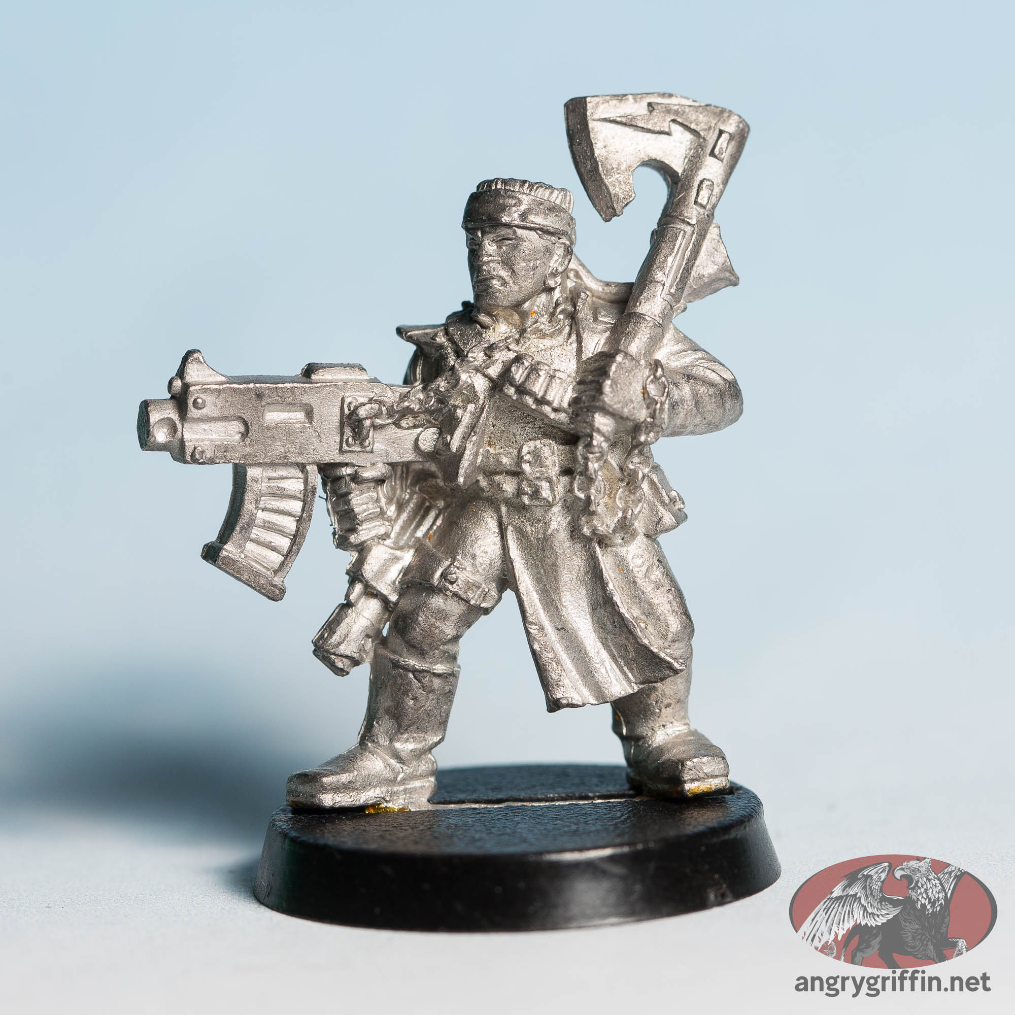 Orlock Leader with Boltgun and Power Axe