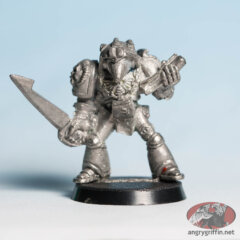 Space Marine Librarian with Force Sword and Scroll