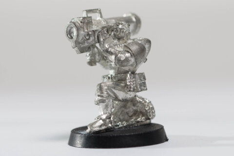 Space Marine Scout with Missile Launcher