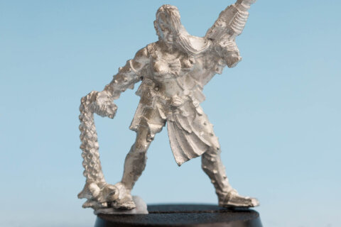 Escher with Laspistol and Flail