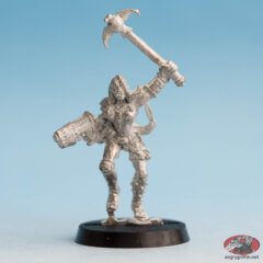 Escher with Plasma Pistol and Club