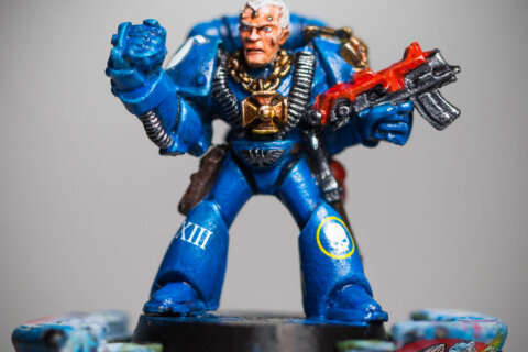 Space Marine with Terminator Honours – Power Glove and Bolter