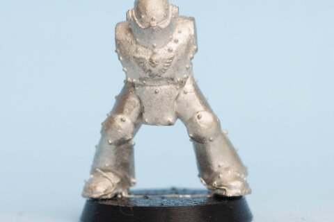 Space Marine in Mark 3 Iron Armour 2