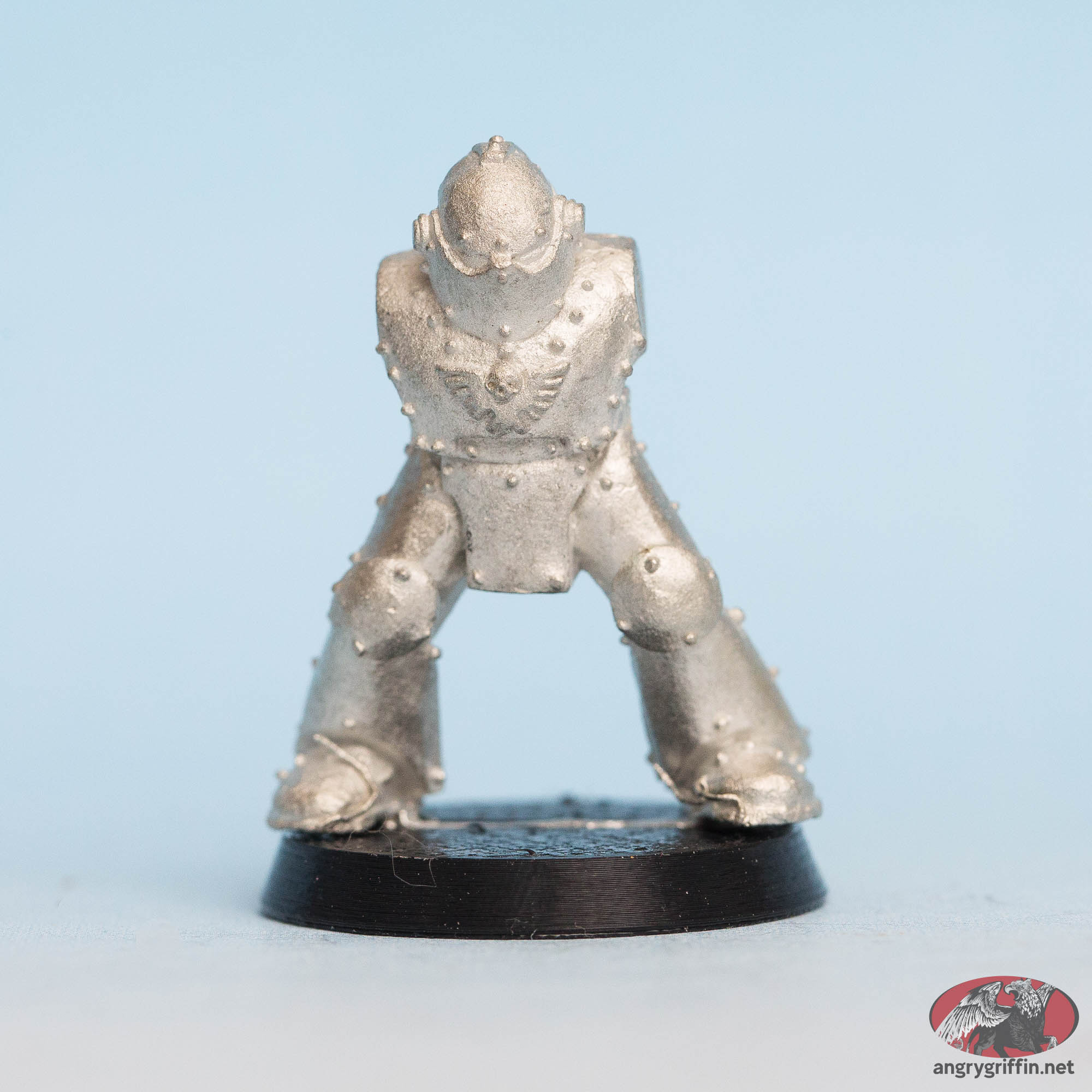 Space Marine in Mark 3 Iron Armour 2