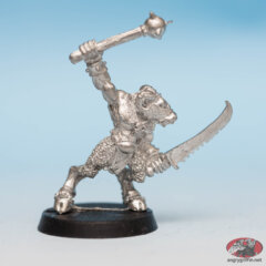 4010 Imperial Army Beastman with Sword and Mace