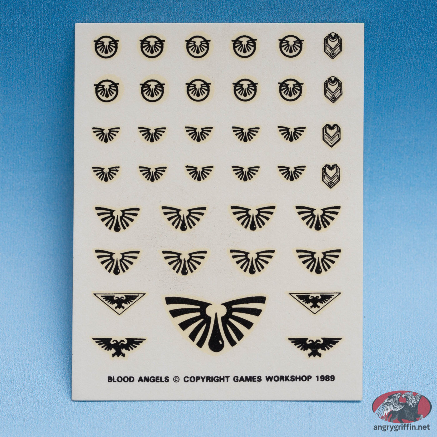 Rogue Trader Decal Blister Packs