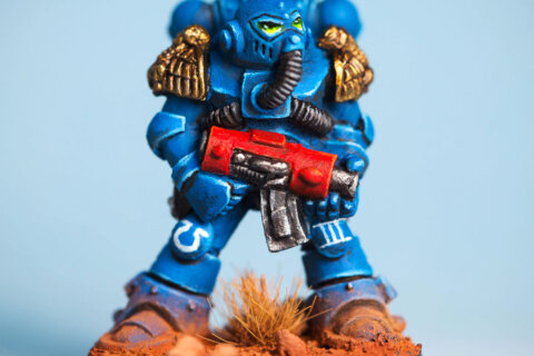 Space Marine in Artificer Armour 2