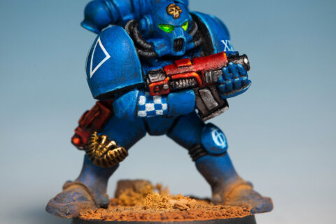 Space Marine in Artificer Armour 3
