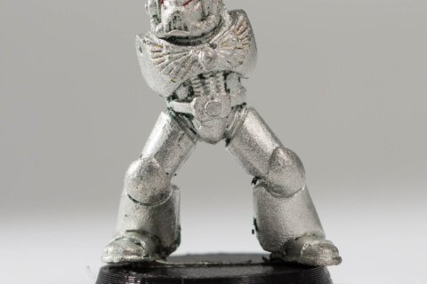 Space Marine in Mark 7 Armour 1