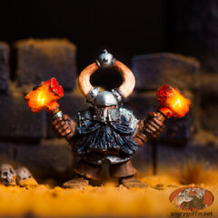 Chaos Dwarf with Two Hammers