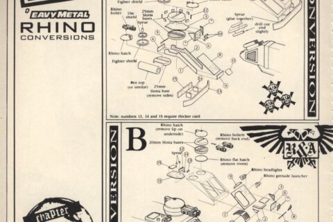 Chapter Approved Rhino Conversions (RT)