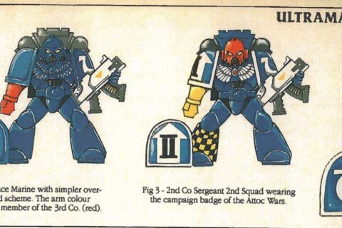 Ultramarines Paint Scheme and Livery (Rogue Trader)