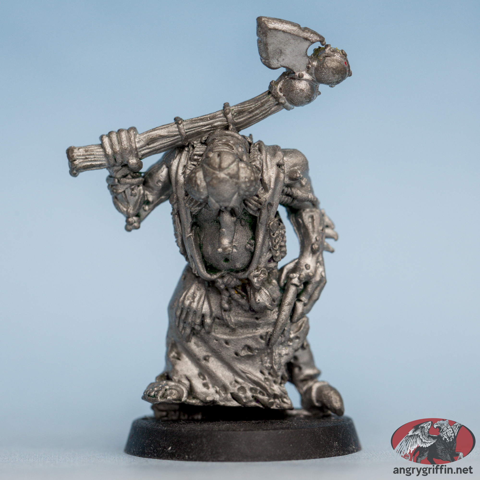 Chaos Nurgle Champion With Fly Head