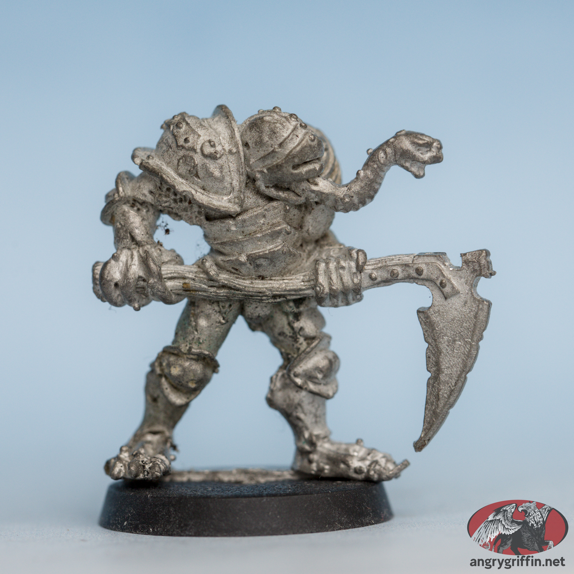 Nurgle Champion with Scythe and Tongue