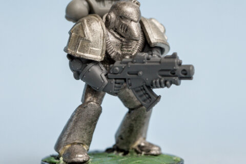 Space Marine in Mk6 Armour 2