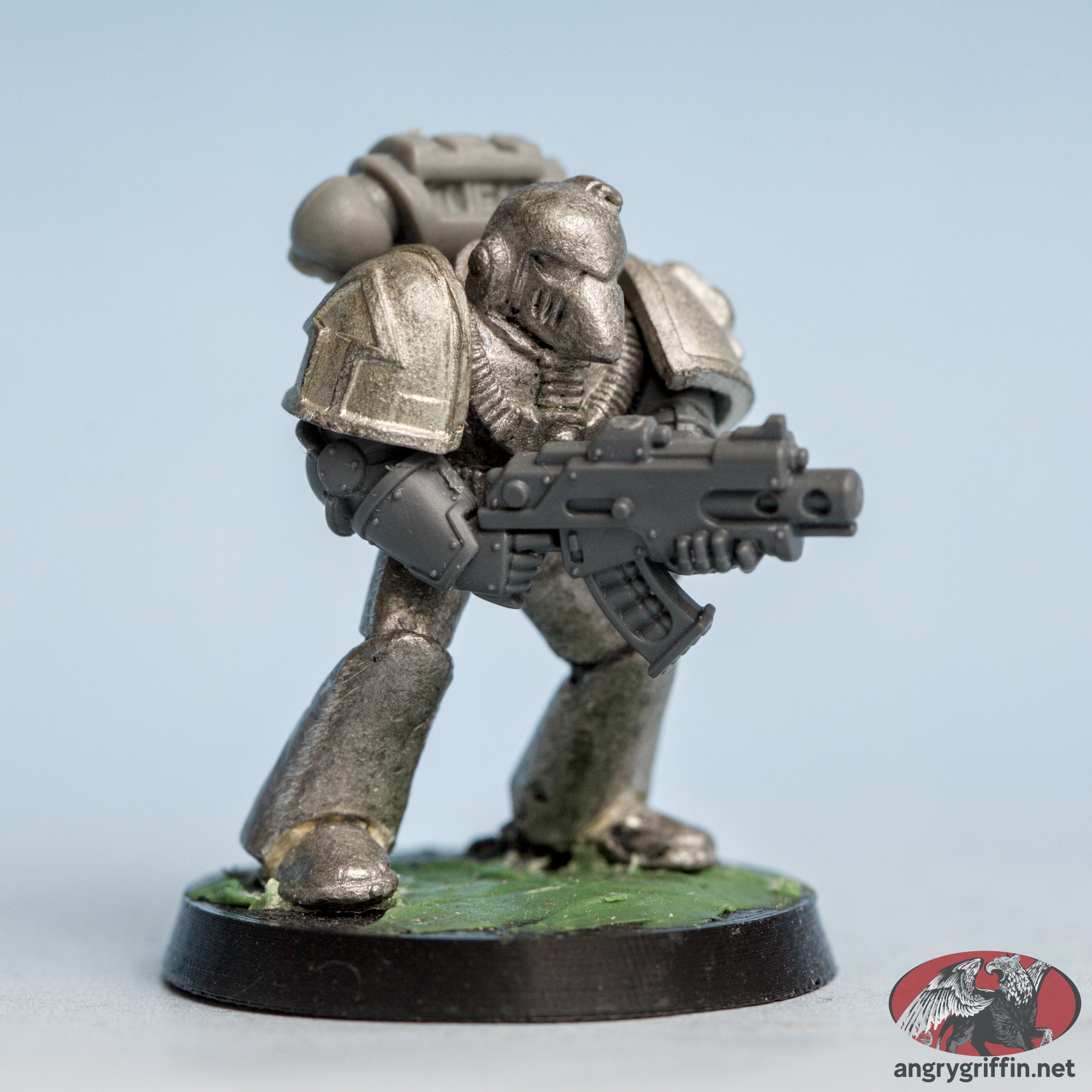 Space Marine in Mk6 Armour 2