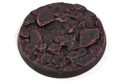 Base: Small Rocks, Blood Obsidian