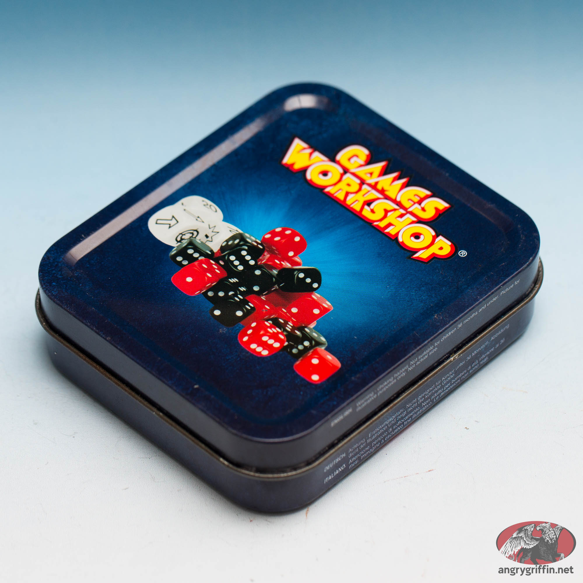 Games Workshop Dice Tin 2004