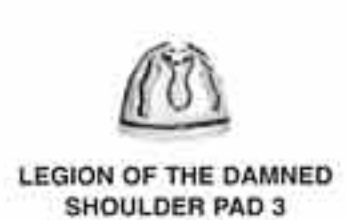 Legion of the Damned Shoulder Pad 3