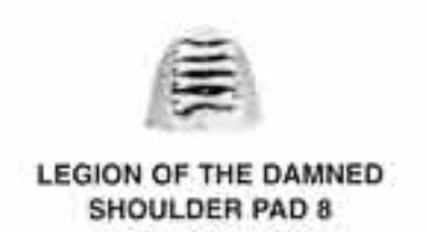 Legion of the Damned Shoulder Pad 8