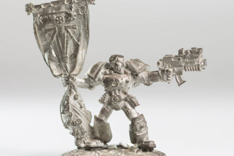 Skulz Limited Edition Ultramarines Standard Bearer