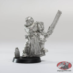 Space Marine Veteran with Chainsword and Bolt Pistol