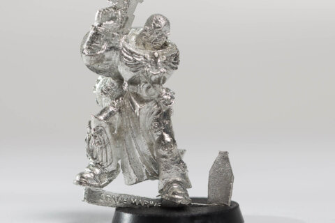 Space Marine Veteran with Power Fist