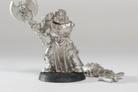 Space Marine Veteran with Laurels