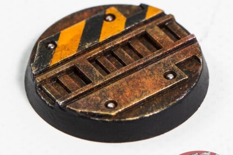 Base: Zone Mortalis with Hazard Stripes